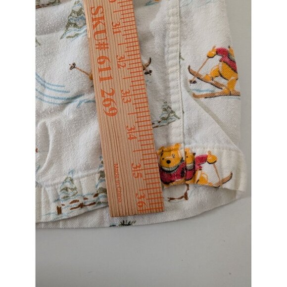 Vintage Disney Store Pajama Pants Womens Size Large Flannel Winnie the Pooh Ski - Picture 12 of 12